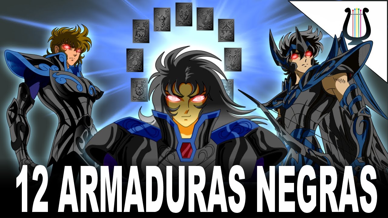 La Leyenda de las 12 Armaduras de ORO NEGRO - Caballeros Zodiaco / Saint Seiya