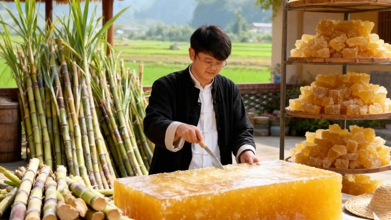From Cane to Crystal: Reviving the Ancient Sugar-Making Art Brought from India by Xuanzang