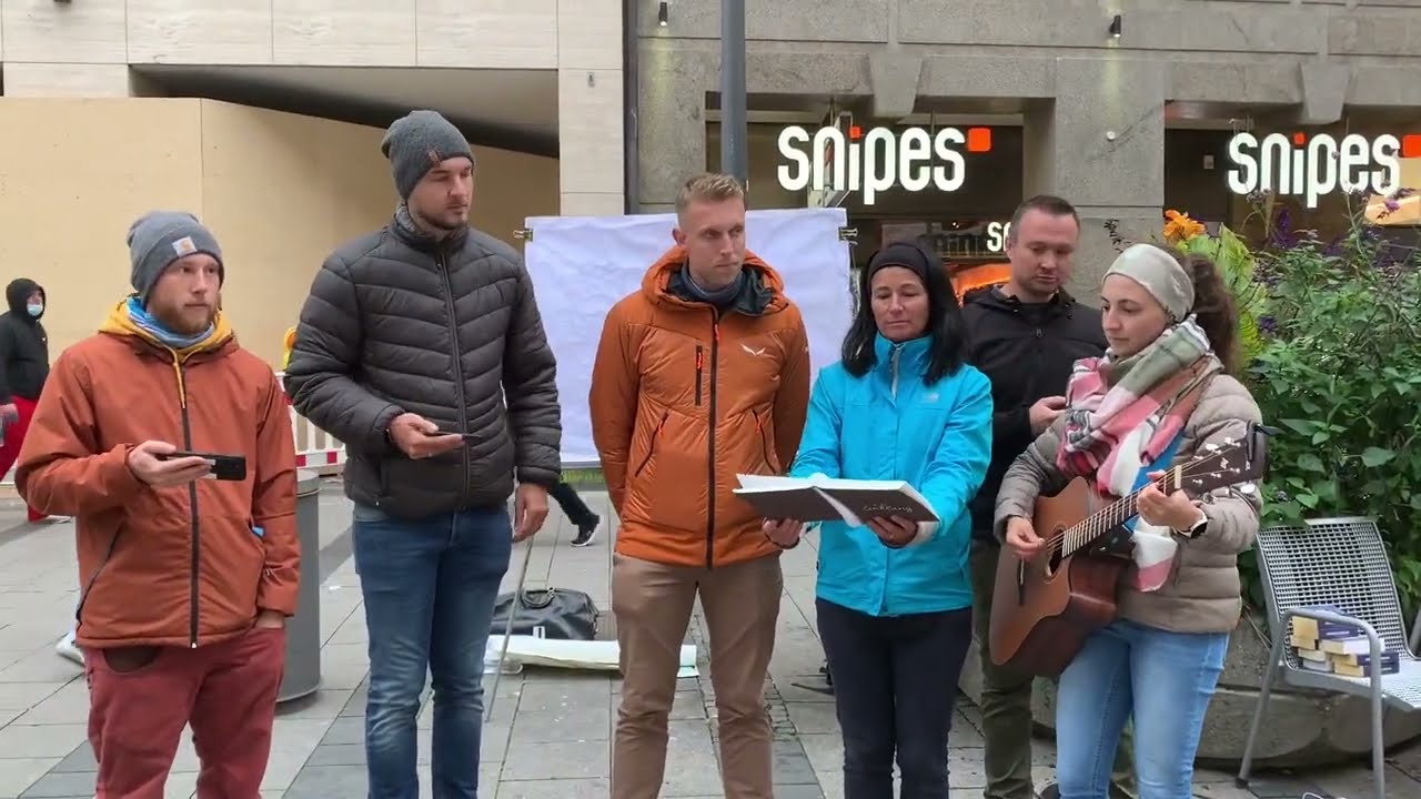 In Christus ist mein ganzer Halt | Lied auf Münchens Straßen