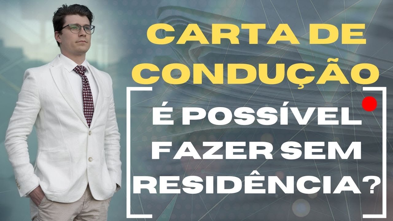 Carta de Condução PORTUGUESA sem residência: como fazer?! (Ep. 960)