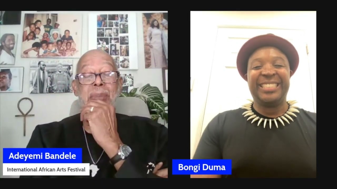 Voices of Festival:  Ep 16 sit down with South African artist and The Lion King star Bongi Duma 🇿🇦🎭.