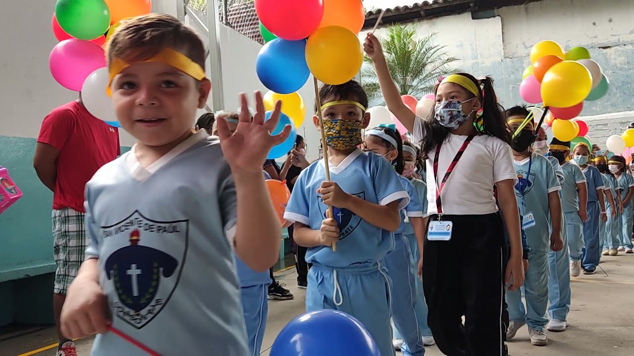 Mañanitas recreativas 1 CENTRO ESCOLAR CATOLICO SAN VICENTE DE PAUL SONSONATE EL SALVADOR