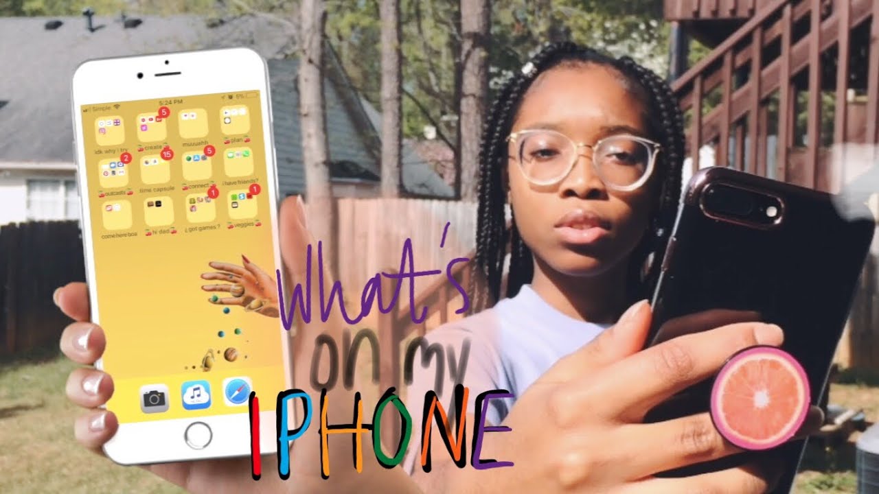 what's on my iPhone 7 plus ✨