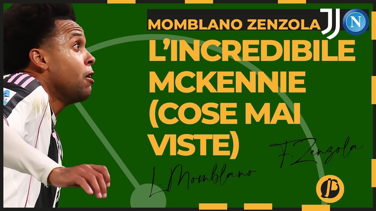LEZIONE DI SPALLETTI, JUVE NAPOLI SINTESI DEL LAVORO, MCKENNIE TRE RUOLI, TUTTE LE SLIDE! | JB ZONA