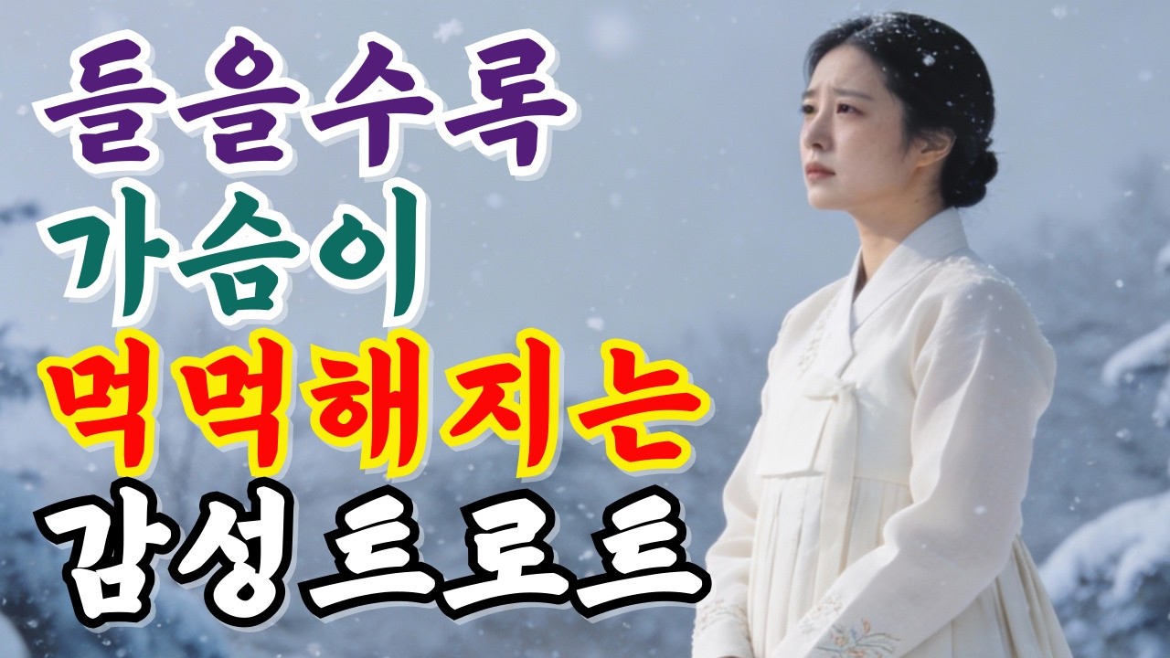 🌙 참아왔던 눈물이 핑 도네요 | 가슴 깊이 묻어둔 인생 감성 트로트 명곡 메들리 33분