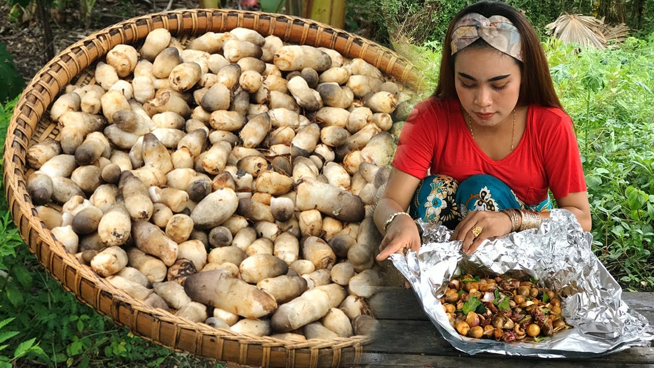 Yummy cooking mushroom with pork rib recipe | Ann Vanny Cooking
