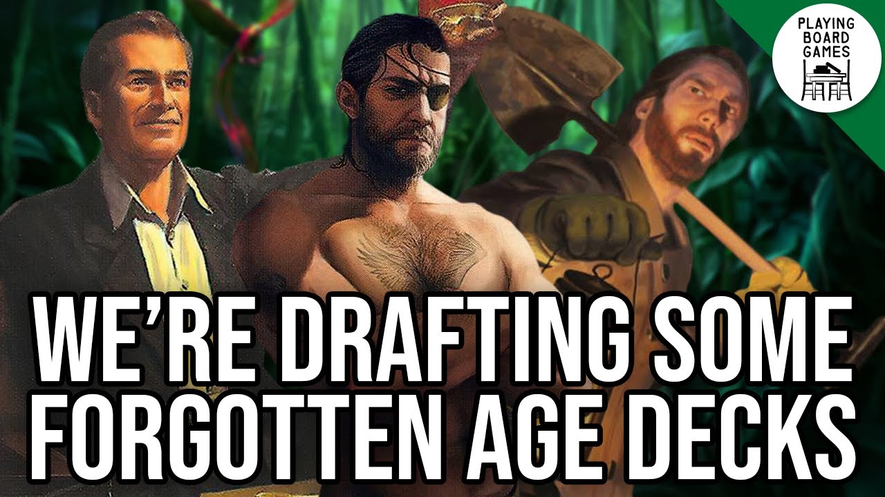 We're drafting decks for The Forgotten Age! | ARKHAM HORROR: THE CARD GAME