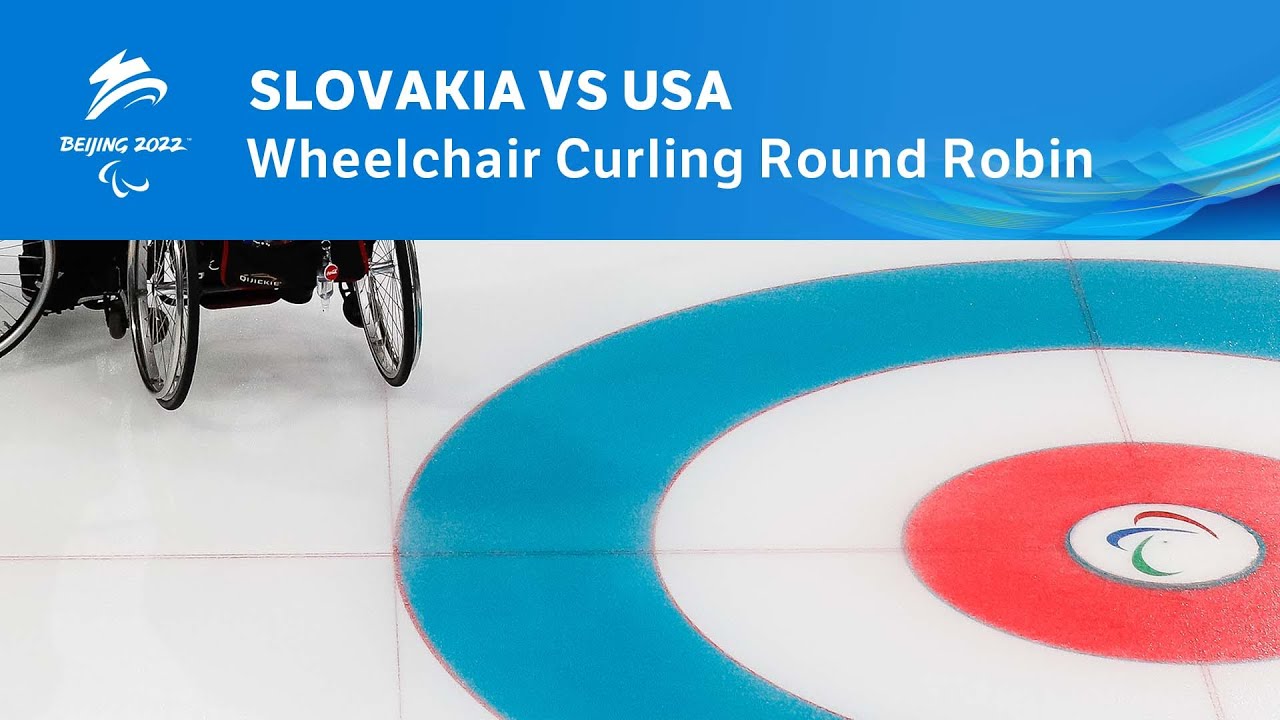 Slovakia vs USA | Wheelchair Curling Round Robin | Day 1 | Beijing 2022 Paralympic Winter Games