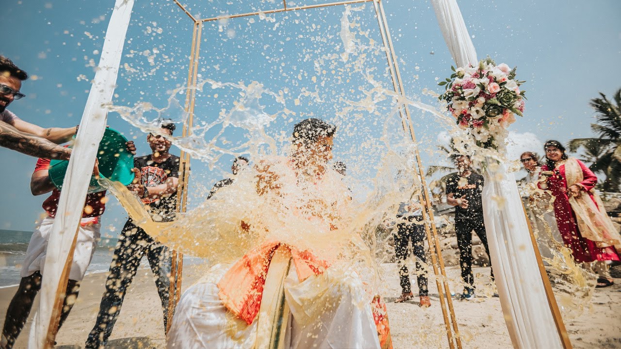 DESTINATION WEDDING IN KERALA / CHERAI BEACH.