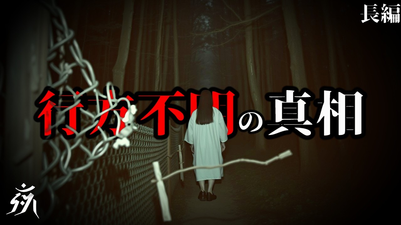 【怪談朗読】行方不明・神隠しの真相【怖い話】作業用BGM/睡眠用BGM/夜の朗読屋