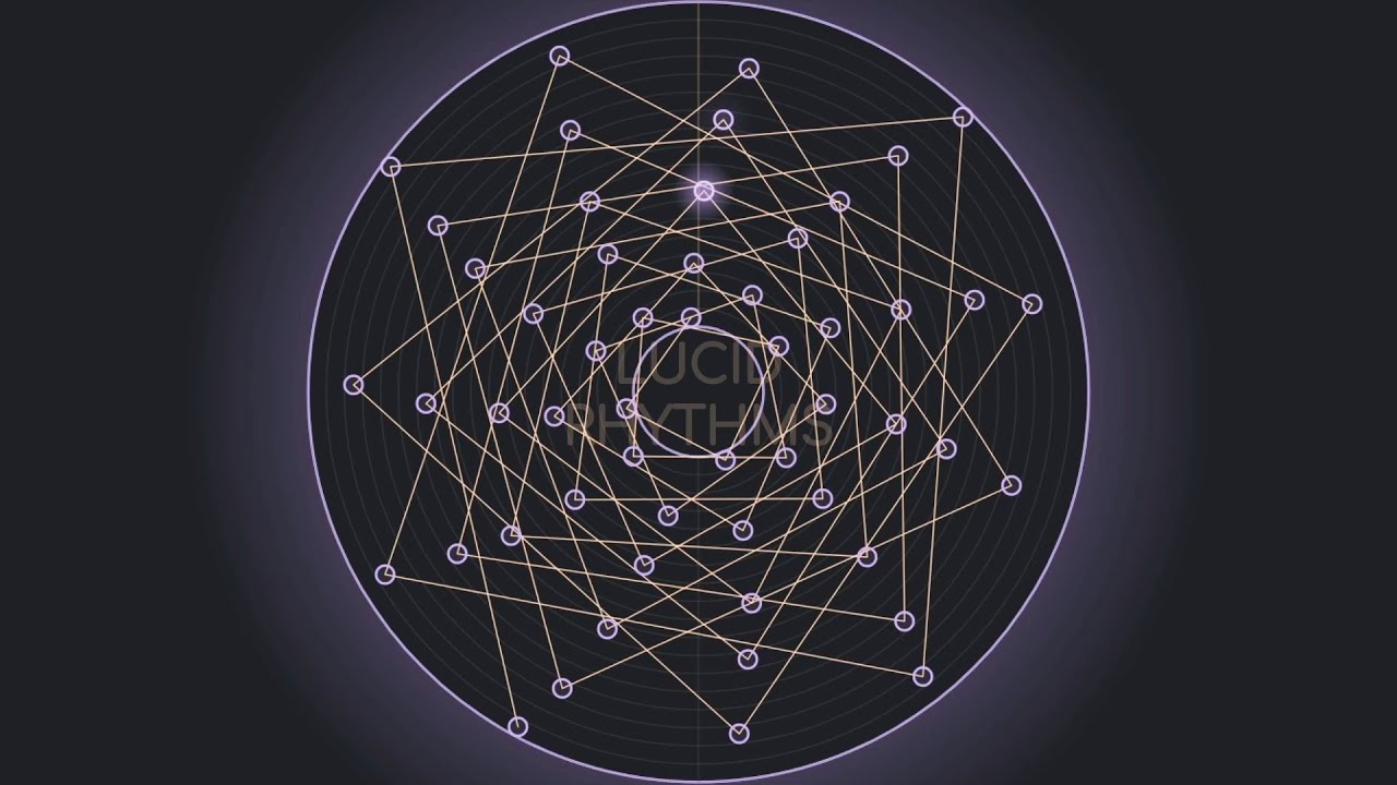 4 Hours Of Ambient Polyrhythms // Mandala ASMR Sounds // Music To Relax, Concentrate And Learning