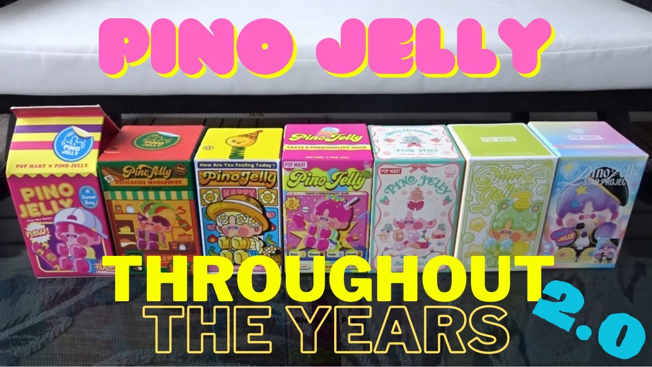 Pino Jelly Throughout the Years 2.0