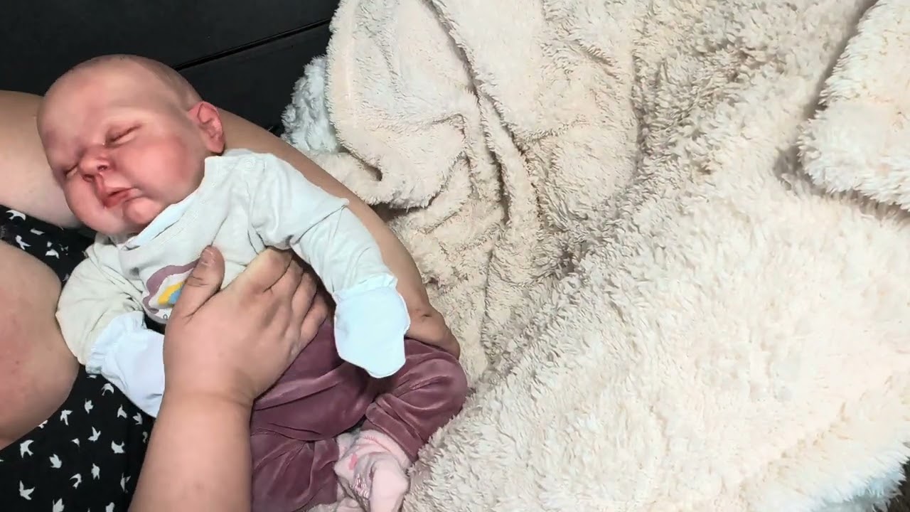 Beautiful baby box opening