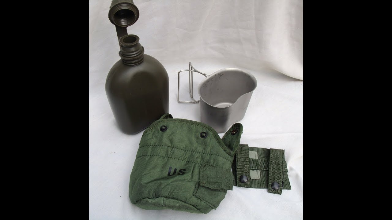 US Military ALICE Canteen Cooking Kit - Canteen, Canteen Cup & Stove Cooking System