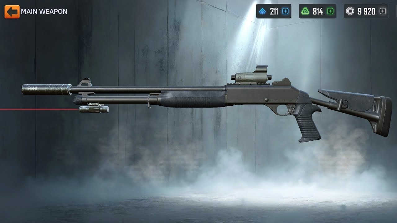 Tactical OPS Epic Shotgun Benelli M4 S90 Level 8 damage + Full Gadget iOS Android Epic Gameplay
