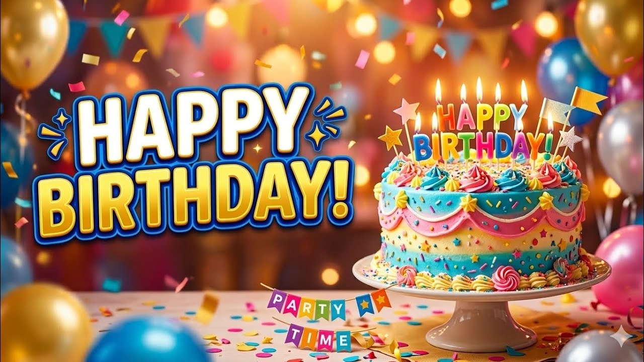 HAPPY BIRTHDAY! Happy Birthday Song & Cake Celebration 2026 🎈A Special Celebration Just For You