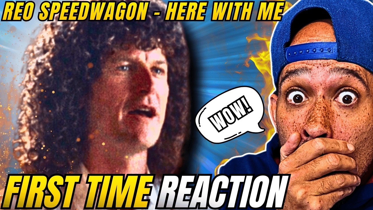 Rapper FIRST time REACTION to REO Speedwagon - Here with Me! Put ya lighters UP...