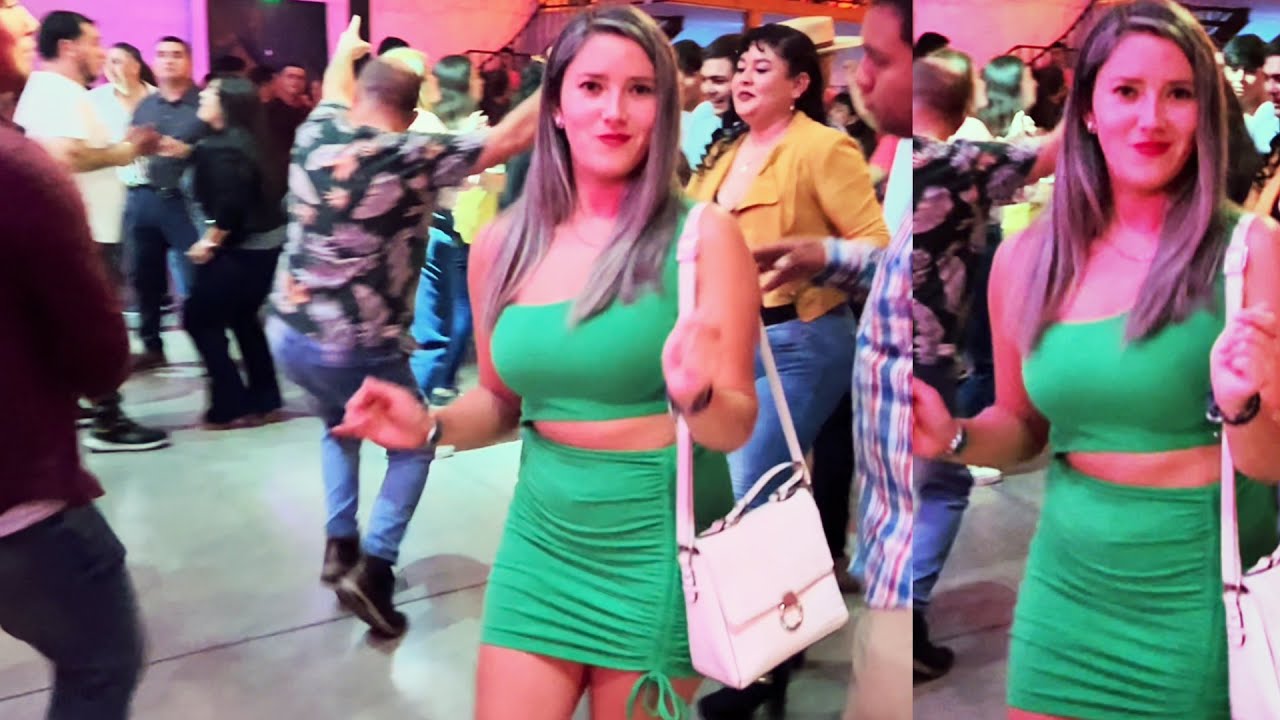 Lindas y bellas mujeres bailan rancheras al estilo de HURACANES DE CHILE