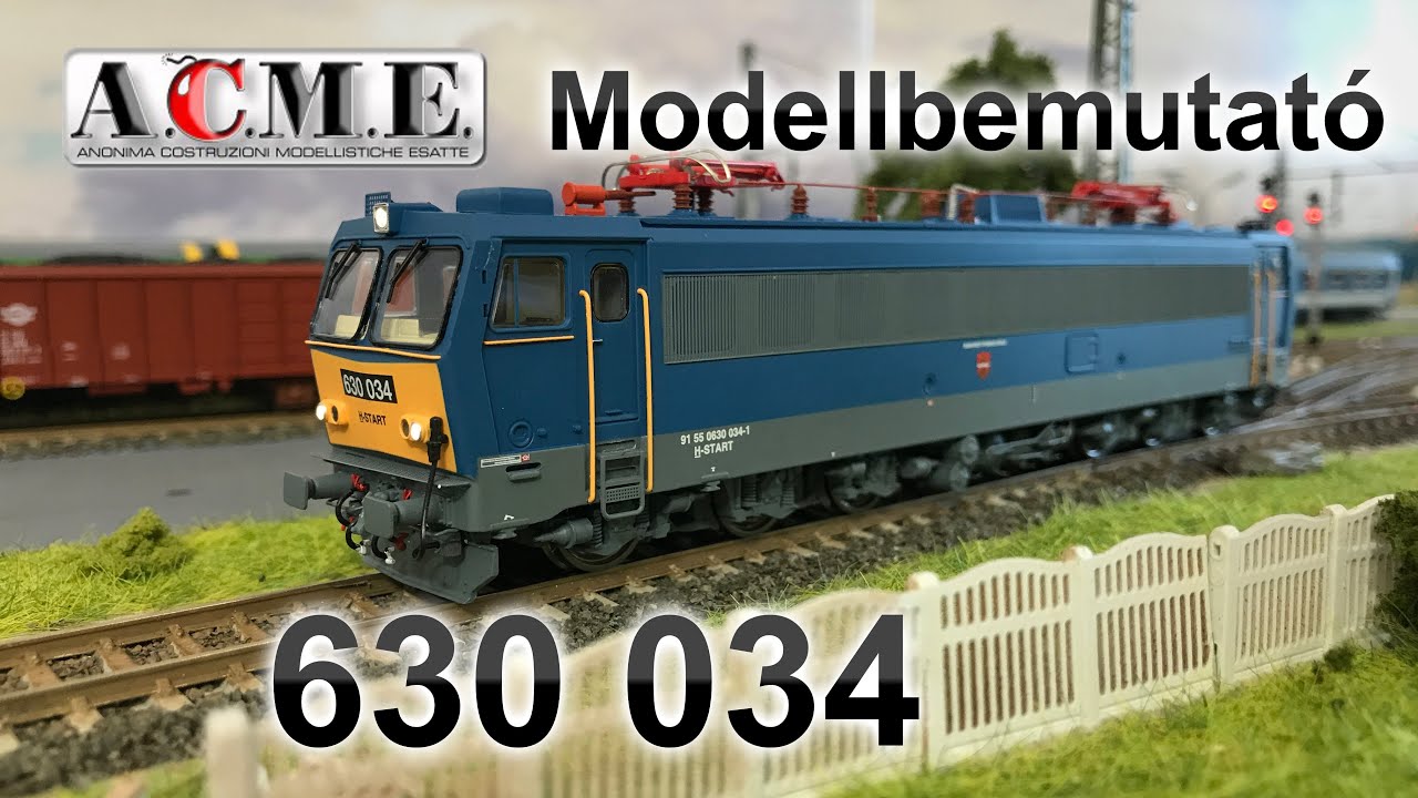 Modellbemutató - A.C.M.E. V63 034