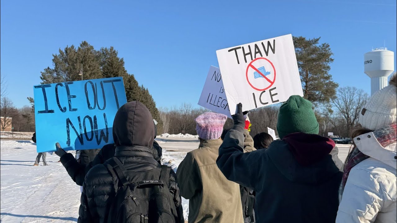 Orono Students Stage Walkout in Protest of Recent Immigration Enforcement Operations