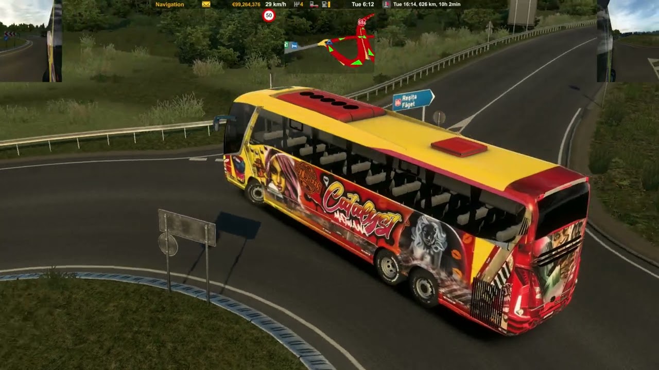 KENYAN BUS EURO TRUCK SIMULATOR 2 1.44