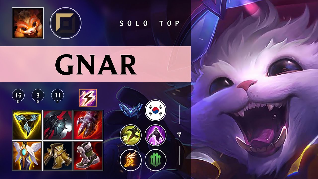 Gnar Top vs Renekton - KR Diamond Patch 26.03