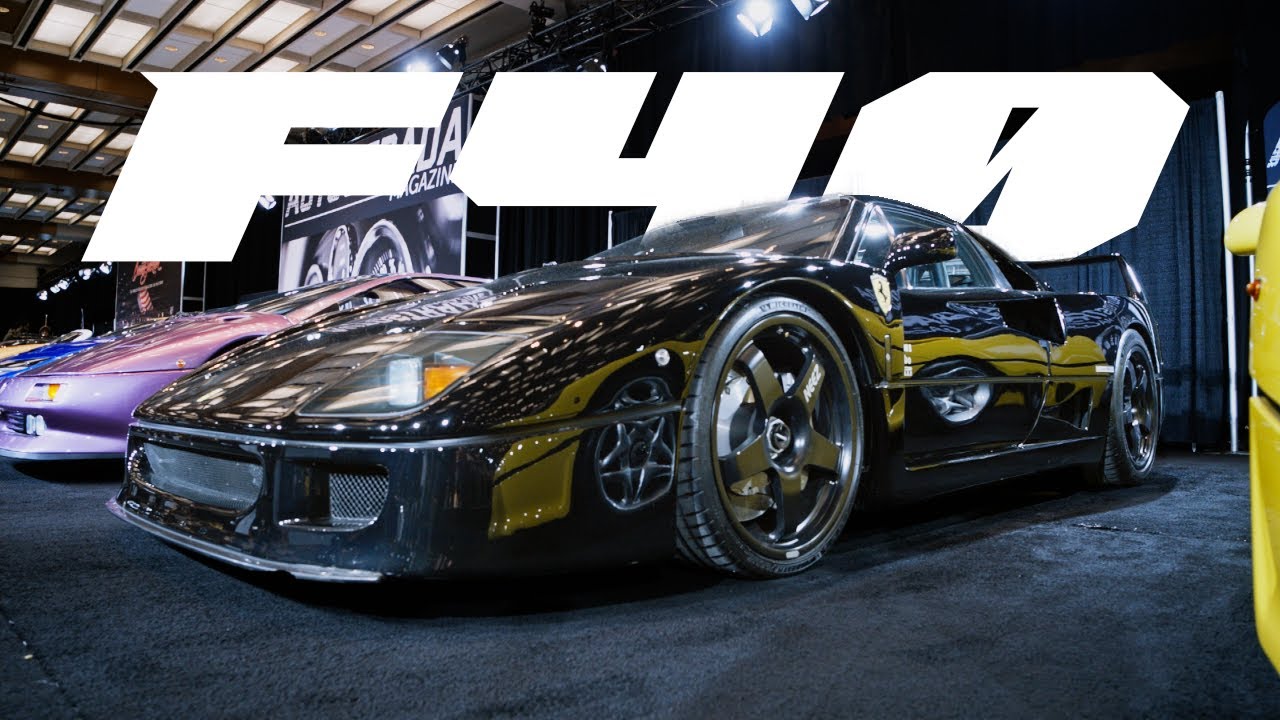 Ferrari F40 Murdered-Out Beast | Auto Show 2025