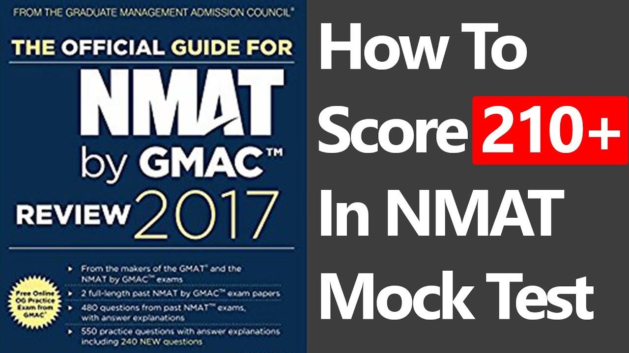 How To Score 210+ In NMAT Mock Test