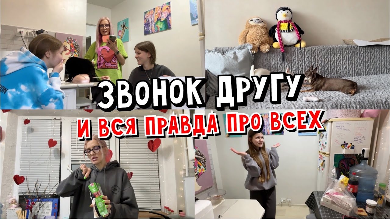 Звонок другу и вся правда про всех ….. daily vlog