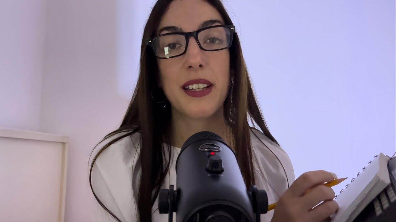 אסמר| פסיכולוגית שואלת אותך שאלות באווירה רגועה🤍✏️