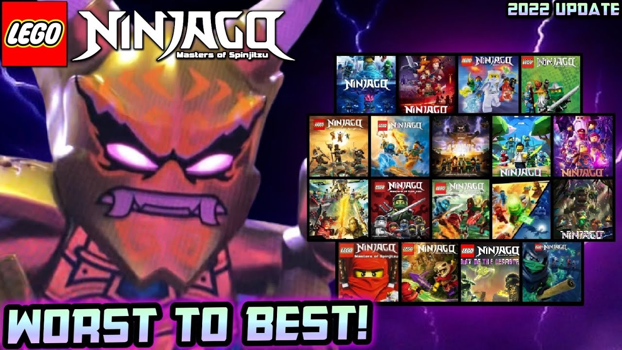 Ranking EVERY Ninjago Season! 🐲 (Crystalized Update)