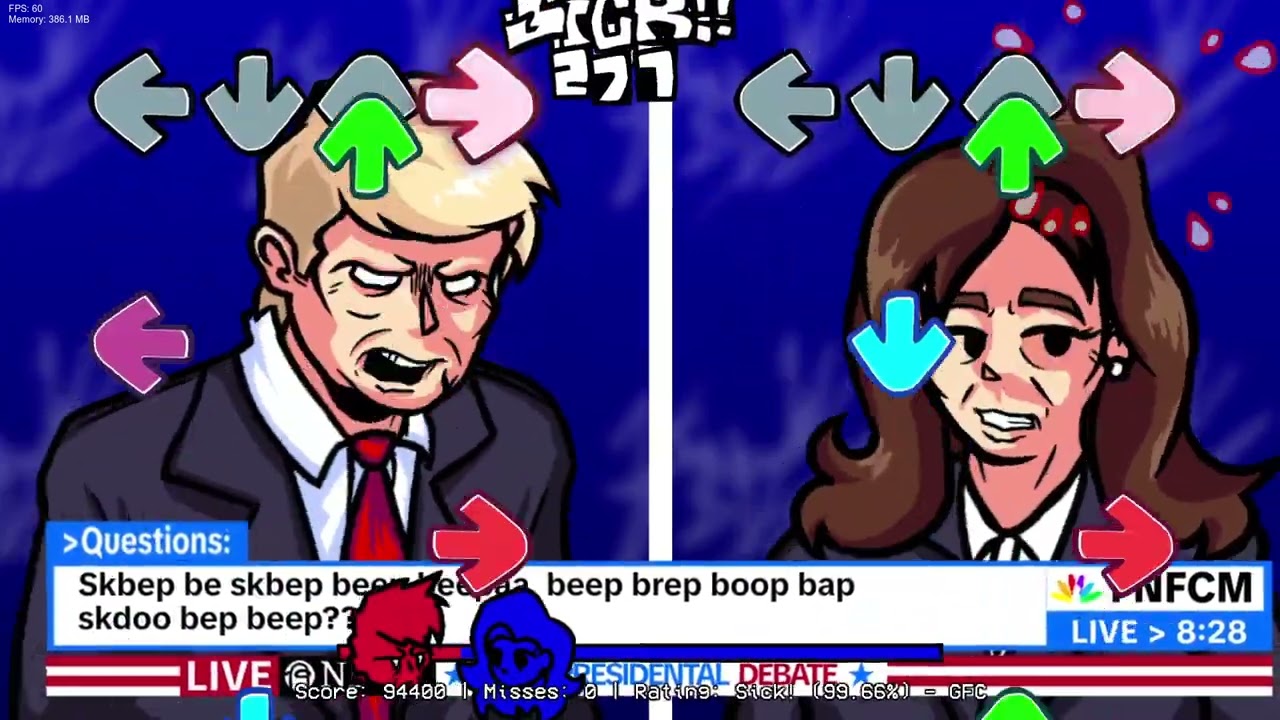 FNF mod Rap to the White House (LORE DEBATE MIX)