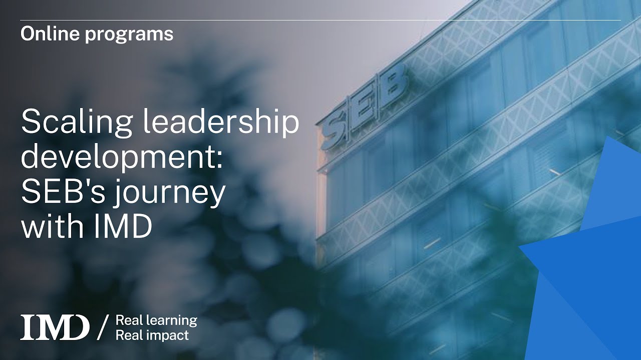 IMD&rsquo;s online programs: Organizational impact