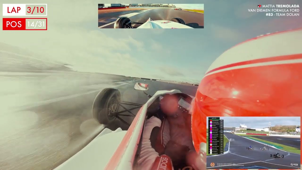 FROM P28 TO P4 TO P?? ON WET - Walter Hayes Trophy 2025 - Silverstone National - Progression Race