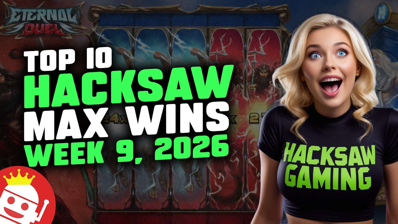 🔥 TOP 10 HACKSAW GAMING MAX WINS OF WEEK 9 / 2026