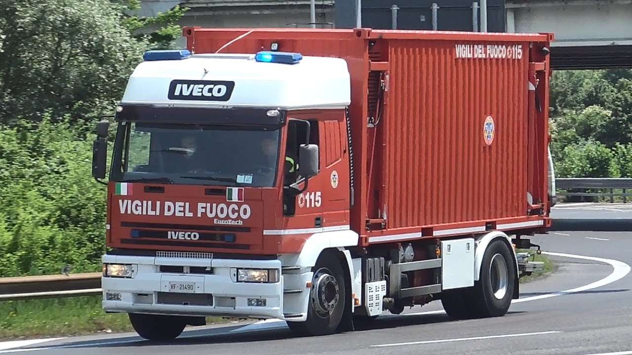 [RARE] ACT Nucleo NBCR Vigili del Fuoco Mestre in emergenza - Hazmat Team in emergency