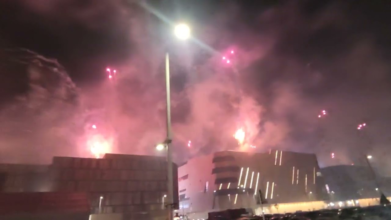 happy new year countdown 2024 @lusail doha qatar