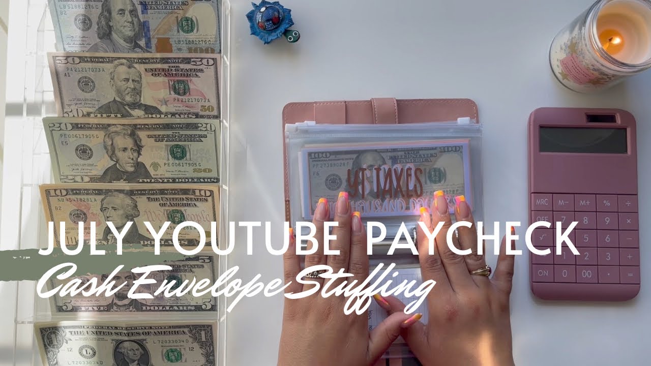 July YouTube Paycheck | $2050 | Cash Envelope Stuffing | July 2023 Budget | Maria's Budgeting