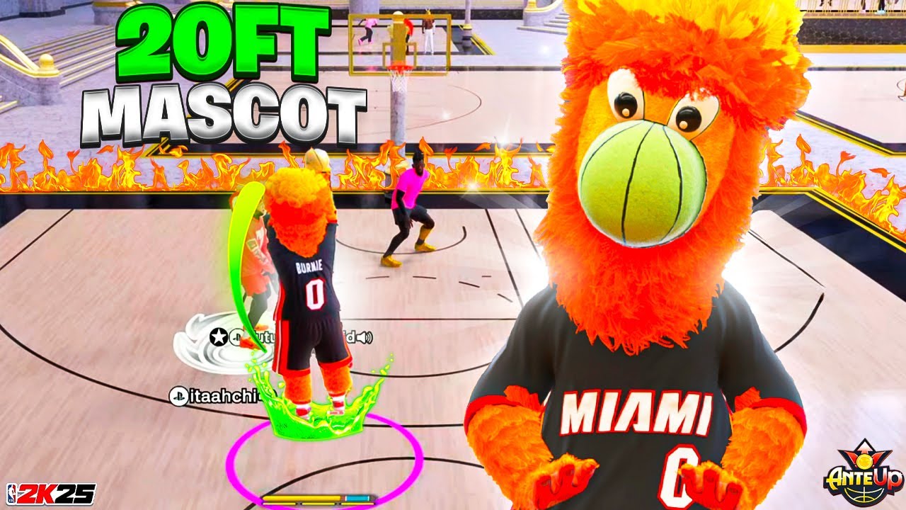 COOKING EVERYBODY W/ THE 20FT TALL MASCOT IN THE COMP STAGE ON NBA 2K25! BEST COMP GUARD BUILD 2K25!