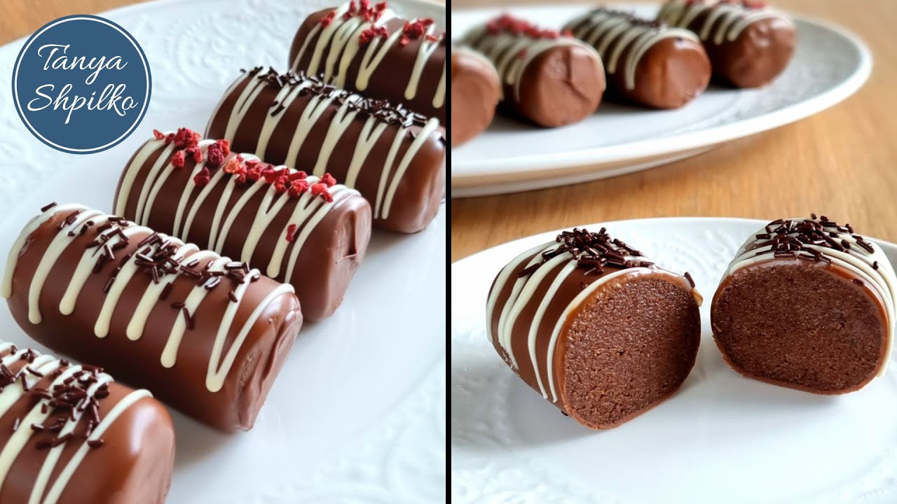 Пирожное &laquo;Картошка&raquo; современно и празднично! | Chocolate Cake Dessert | Tanya Shpilko