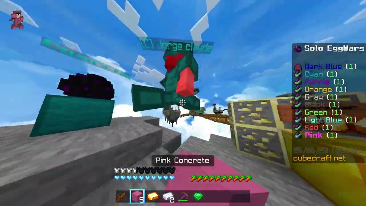 Cubecraft Eggwars Solos #38