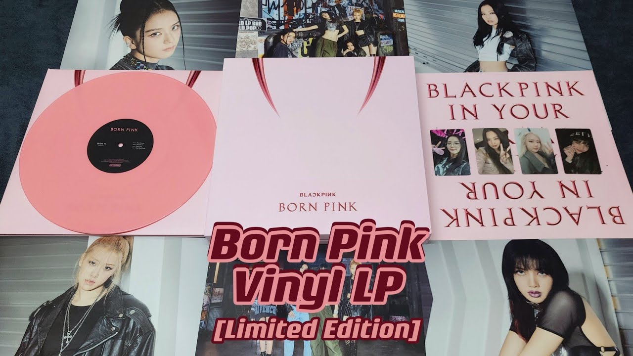 [Unboxing] BLACKPINK - Born Pink Vinyl LP (Limited Edition)