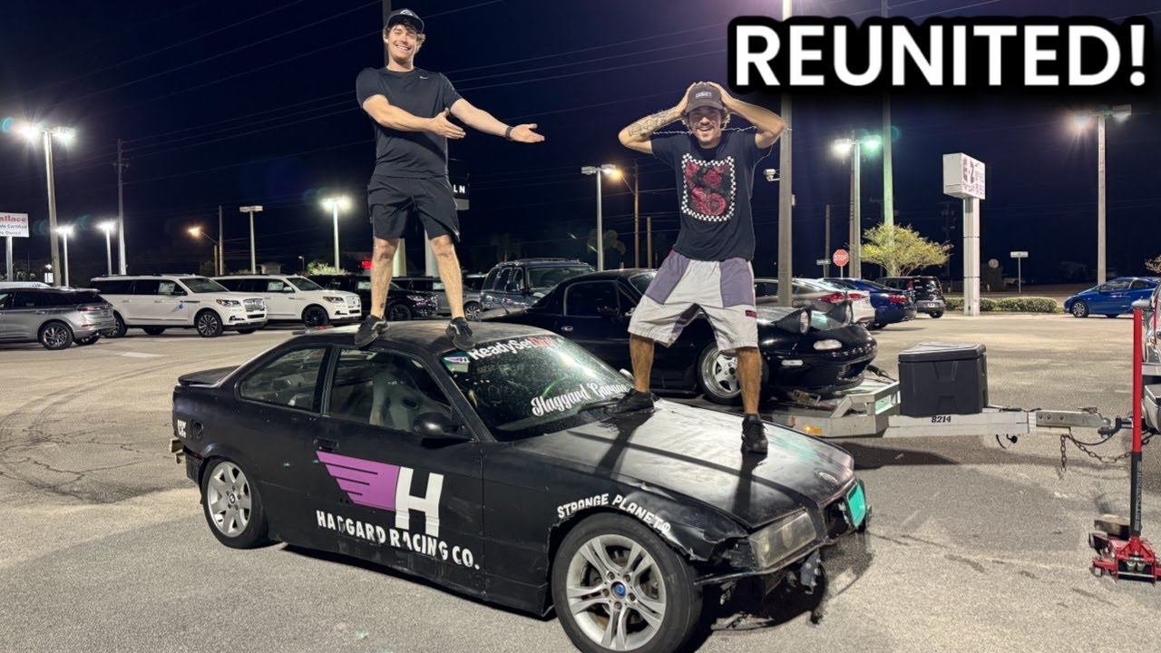 REUNITING CAM WITH THE OG HAGGARD E36!