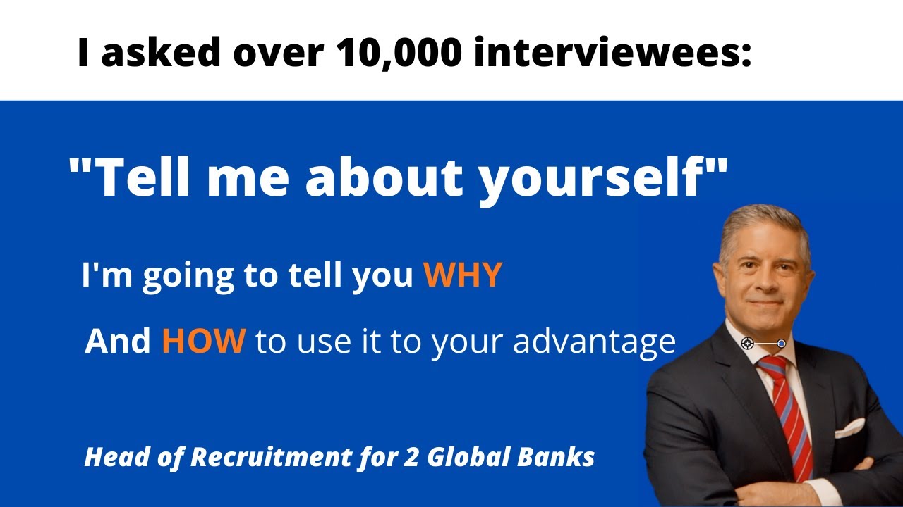 Tell me about yourself | Learn WHY interviewers use it to plan your answer