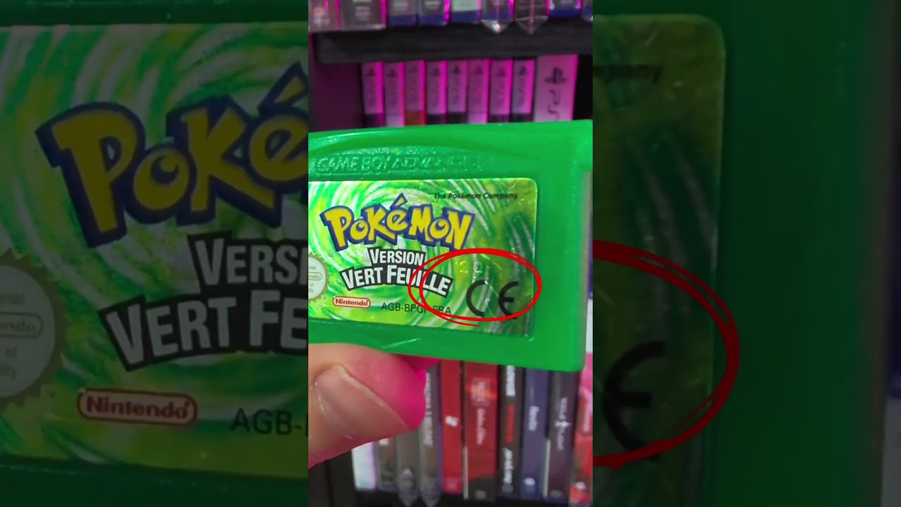 0,50&euro; LA CARTOUCHE POKEMON EN BROCANTE FAKE ? #jeuxvid&eacute;o #brocante #pokemon #nintendo #fake #gaming