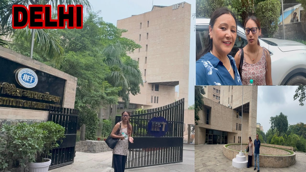 Aaj beti ko Hostel Chhod aaye || IIFT DELHI || hum chle wapis Nainital #delhi #hostel #iift 