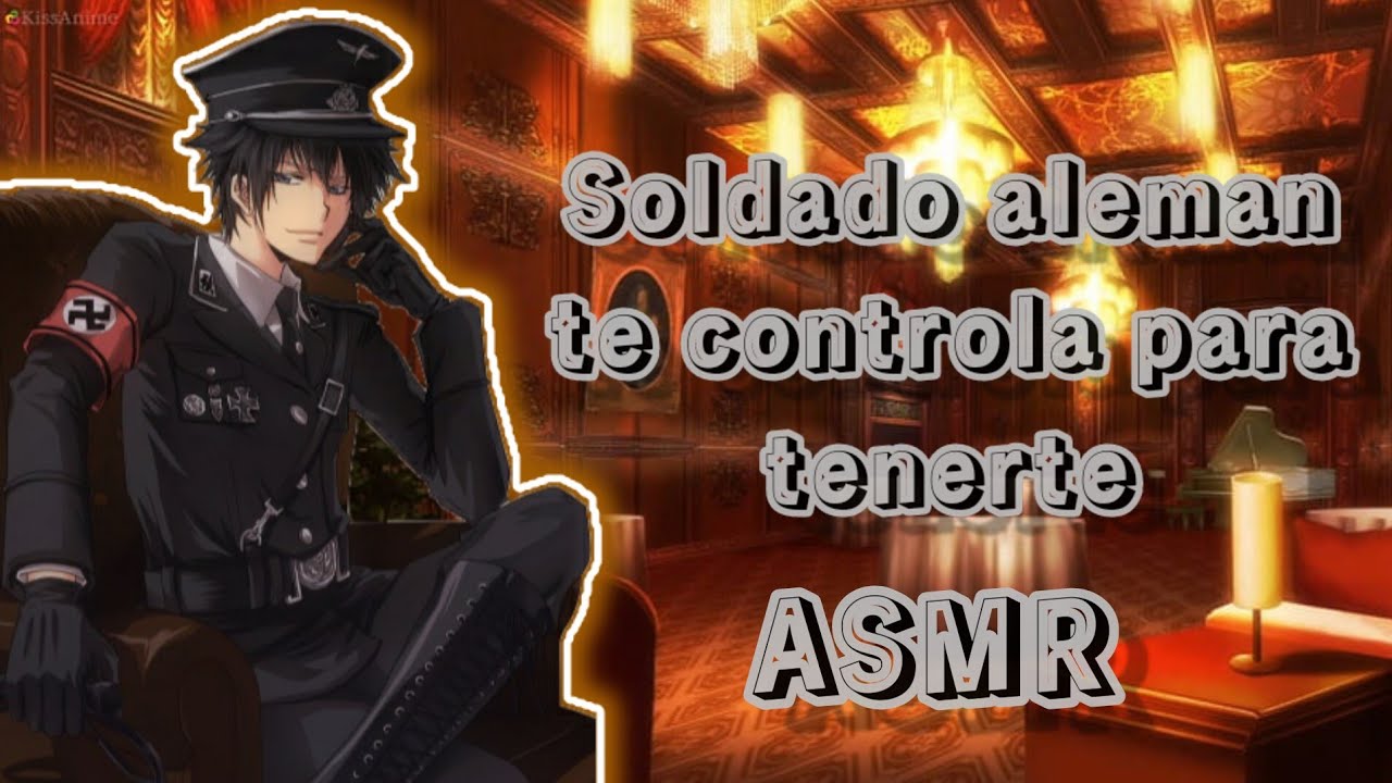 ASMR Roleplay Anime [Español] | Soldado Al3m4n te controla para tenerte...