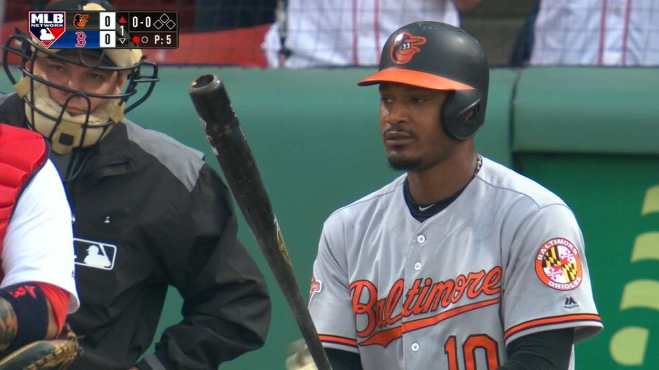 Jones receives warm ovation at Fenway Park