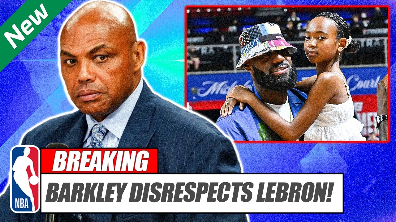 Charles Barkley MOCKS The Lakers Using LeBron’s Daughter… And The Studio LOST IT!