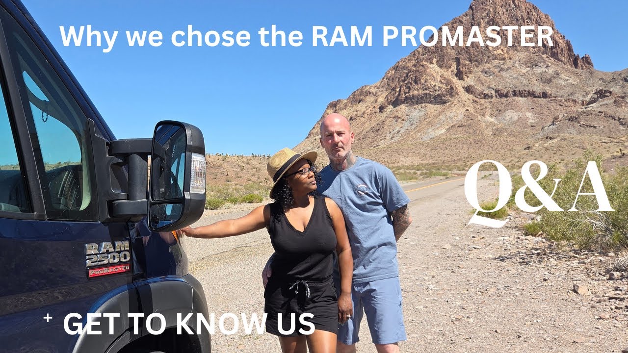 Why we chose the RAM PROMASTER| Get to Know US| VAN LIFE Q&A